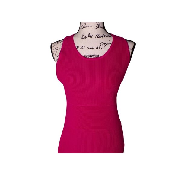 🆕 HOUSE OF HARLOW 1960 Knit Mini Dress Large Pink - Picture 2 of 11